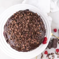 tarta-vegana-de-chocolate-vista-cenital